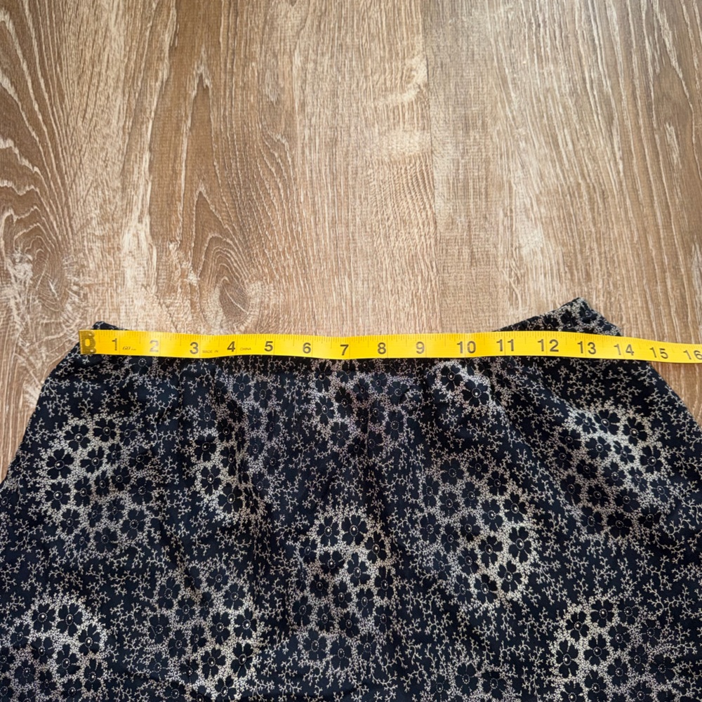 Max Studio Black Patterned Skirt - image 4